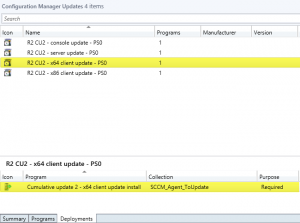 x64 Deployment Update SCCM Agent