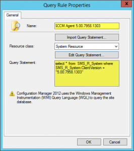 5.00.7958.1303 Query Rule