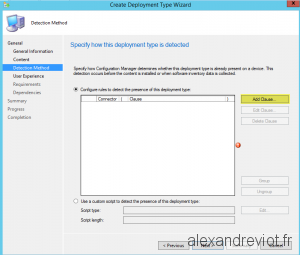 DeploymentType Detection Method