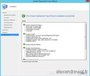 AppV deployment type end